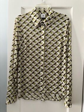 Cabi Mosaic Mesh Blouse